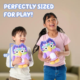 Bluey Chattermax full mode showcases six phrases and the full Bluey theme song.