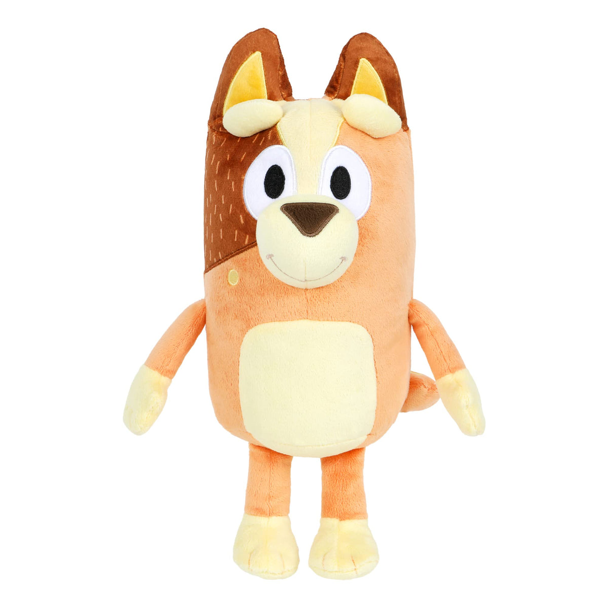 Bluey Chilli talking plush 14-inch with nine phrases, perfect for imaginative play.