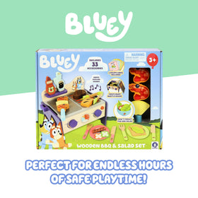 Bluey colorful dials add realism to kids' cooking play.