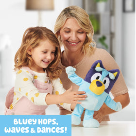 Bluey Dance and Play plush four songs inspire sing-along moments.