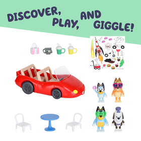Bluey figure Sunglasses Chilli enhances creative play and pose variety