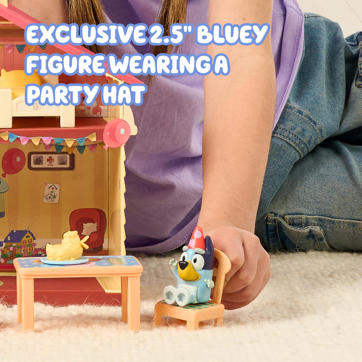 Bluey exclusive 2.5-inch party figure adds festive storytelling moments