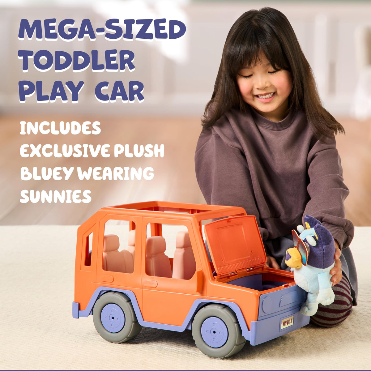Bluey exclusive 8-inch Bluey sunnies plush included