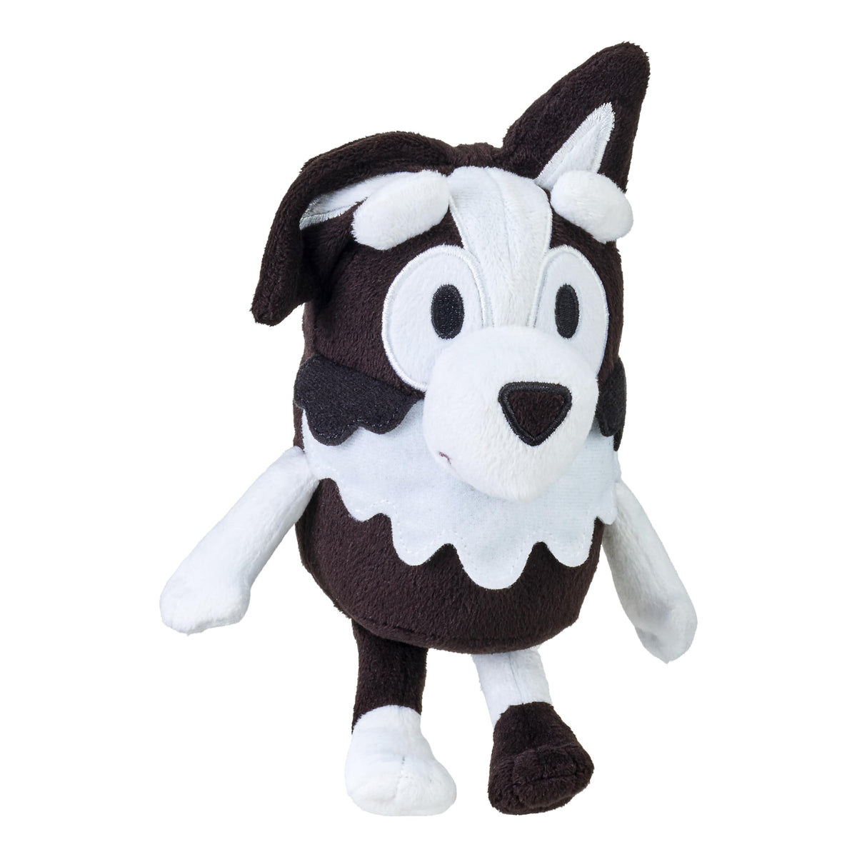 Bluey Friends 3 Pack plush pack shot showcases three cuddly pals ready to collect.