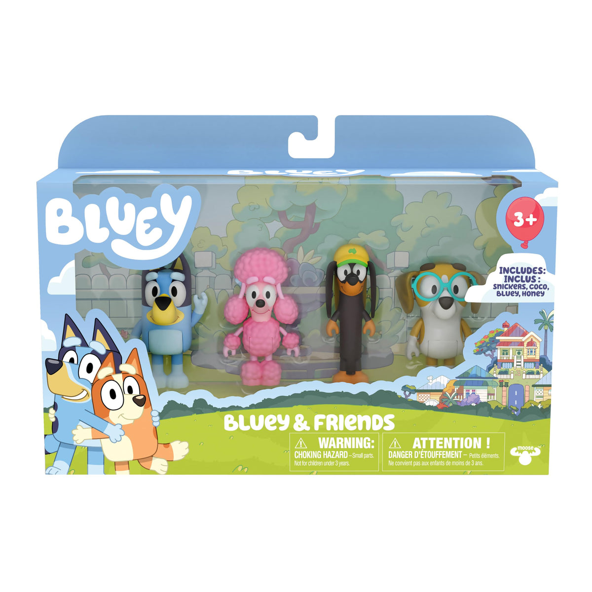 Bluey figure ready for imaginative play at home