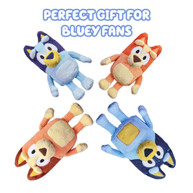 Gift-ready Bluey plush set for birthdays and holidays.