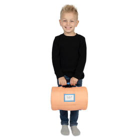 Bluey nap mat durable fabric stands up to daily use.