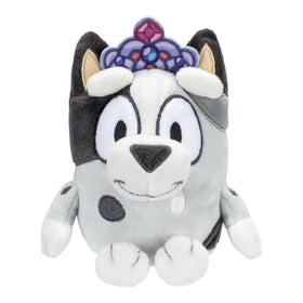 Bluey travel-size plush about six inches, ideal for little hands