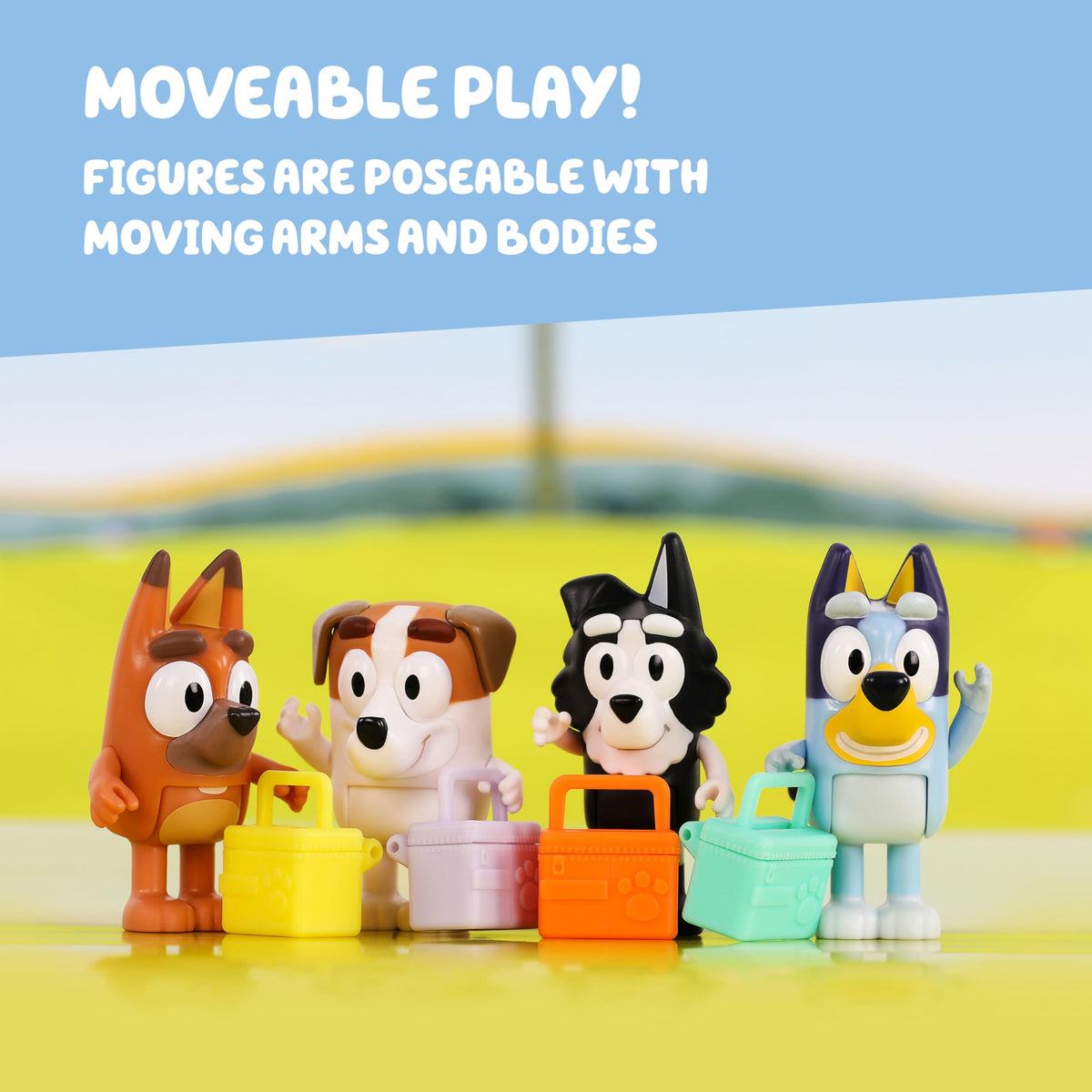 Bluey School Mates Mackenzie figure supporting social play
