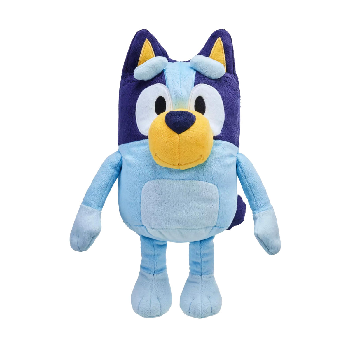 Bluey plush tummy press; hear nine phrases for imaginative play