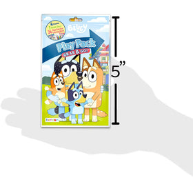 Bluey travel activity set in a compact on-the-go pouch.