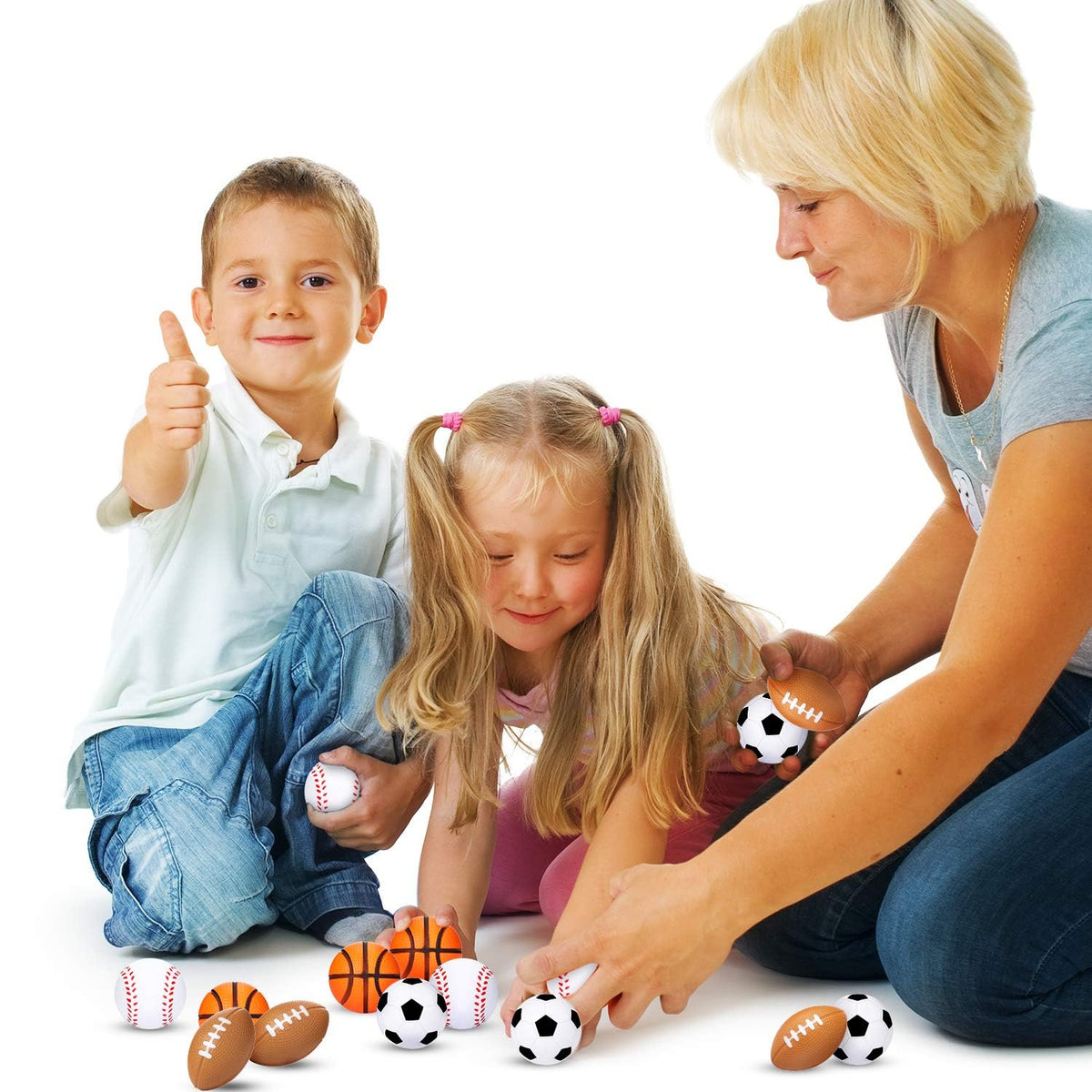 Blulu basketball mini foam ball for party favors