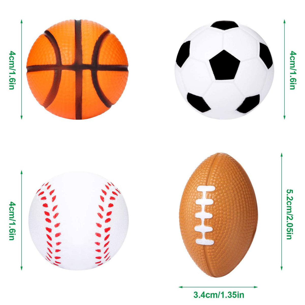 Blulu football foam ball for games