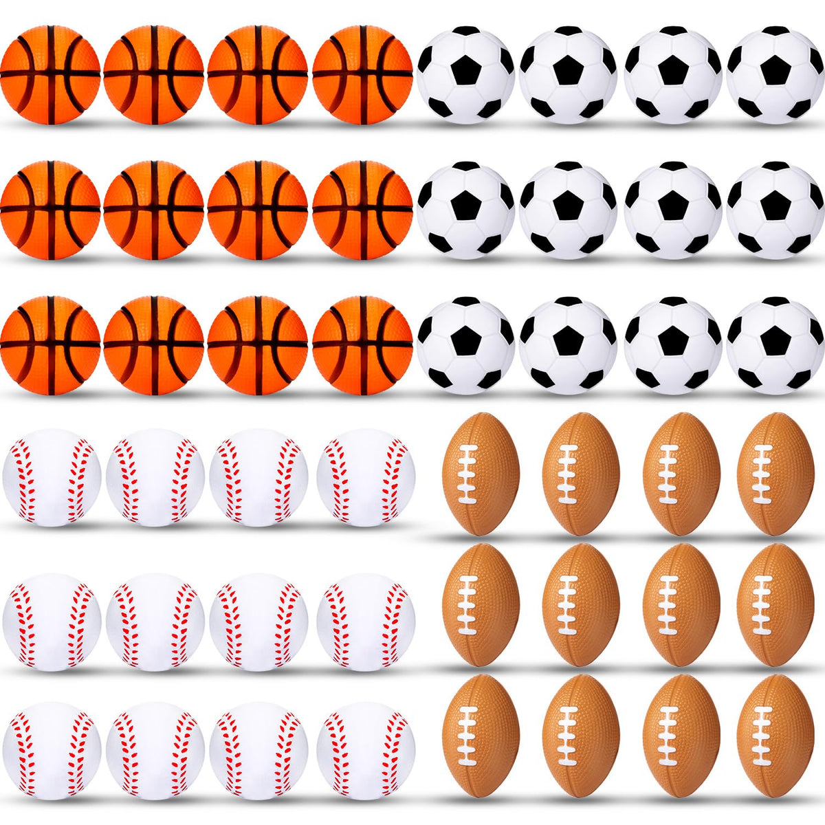 Blulu soccer mini foam ball for classroom rewards