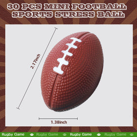 Blulu foam football close-up showing lifelike texture for classroom prizes