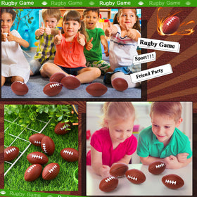 Blulu party bag filler foam footballs fit birthdays and celebrations