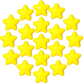 Blulu yellow star stress ball ready for classroom rewards and quick stress relief
