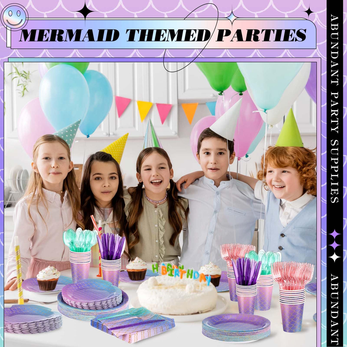 Blushtier plastic forks for easy servings during the party.