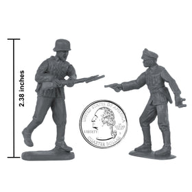 BMC Toys charcoal-gray figures for retro realism and diorama work.
