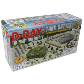 BMC Toys barbed wire sections help recreate field fortifications.