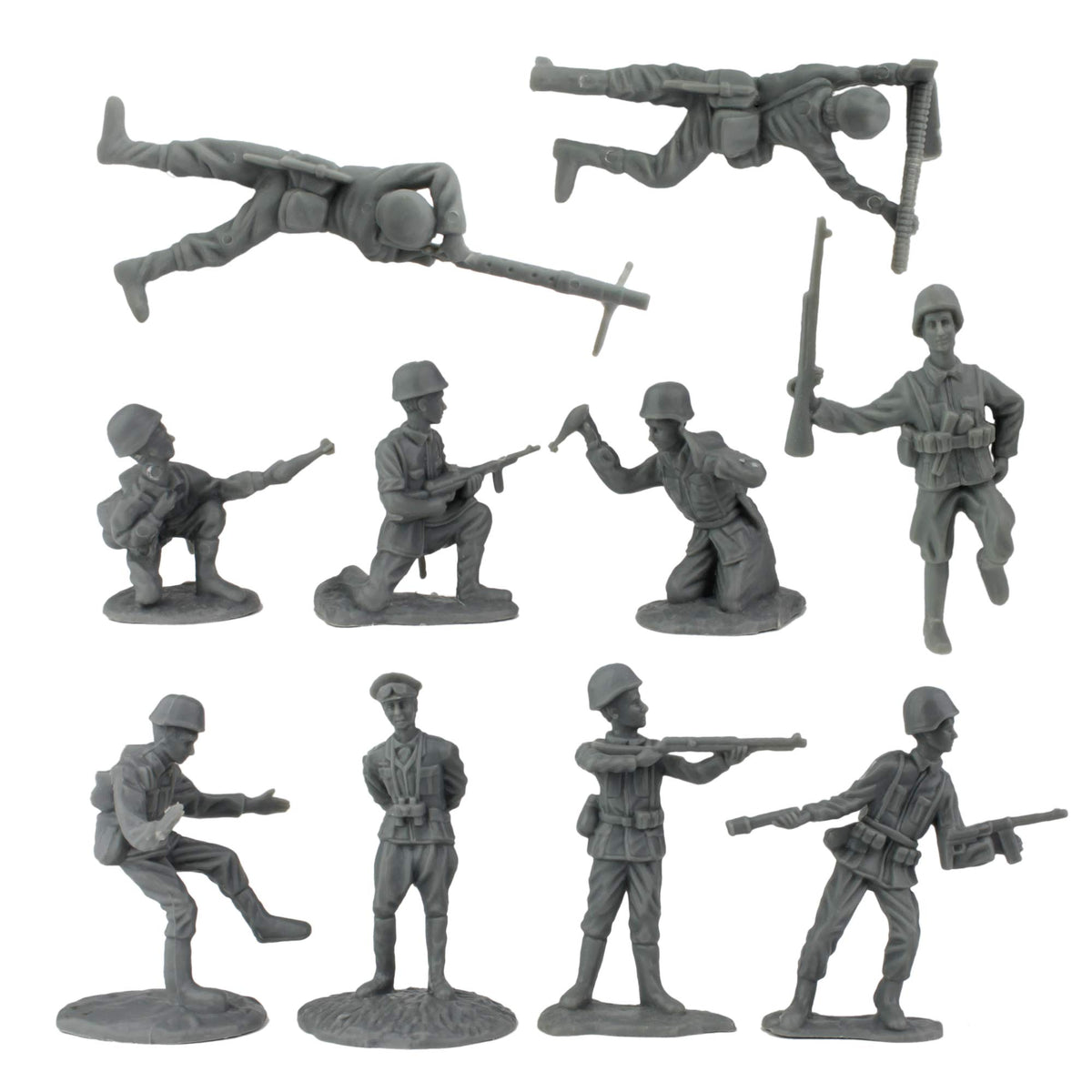 BMC Toys Czech hedgehogs offer classic defensive terrain elements.