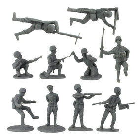 BMC Toys Czech hedgehogs offer classic defensive terrain elements.