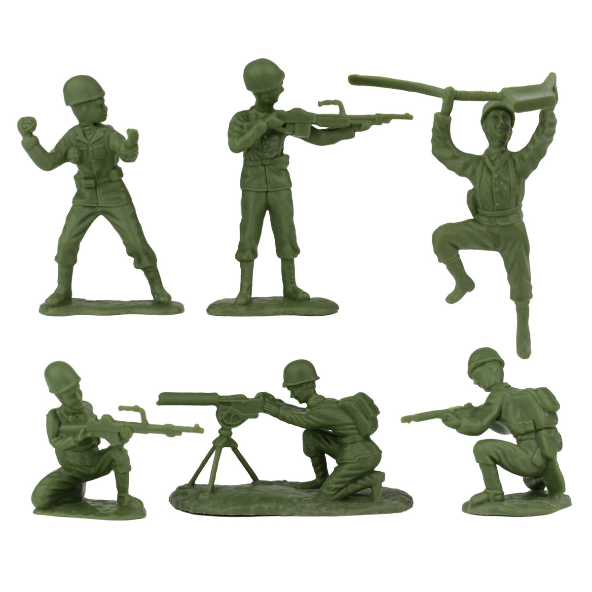 BMC Toys German soldiers figures for historically inspired dioramas.