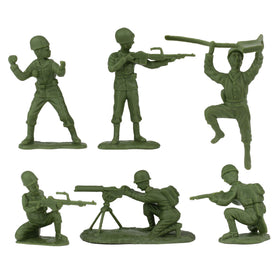 BMC Toys German soldiers figures for historically inspired dioramas.