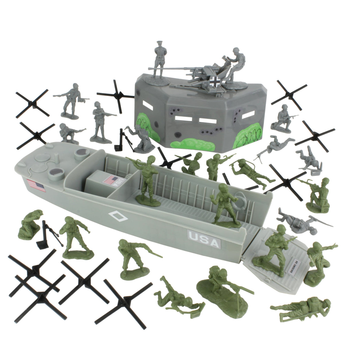 bmctoys-american-gi-olive-drab-figures: authentic soldiers for role-play and history-inspired scenes