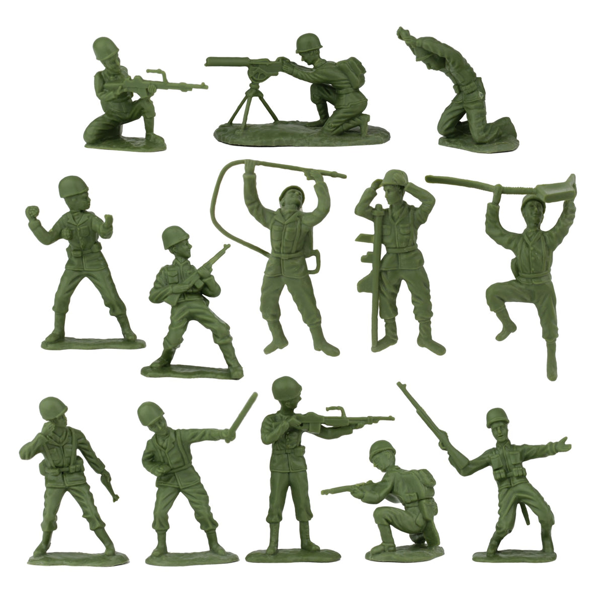 bmctoys-german-soldier-gray-figures: precise detail for classroom displays and diorama setups