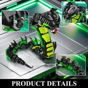 BNG mechanical snake eyes glow for dramatic desk decor and focus.