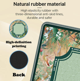 BNHJKFQZ Multi-game Mahjong Mat supports cards and dominoes for flexible play.