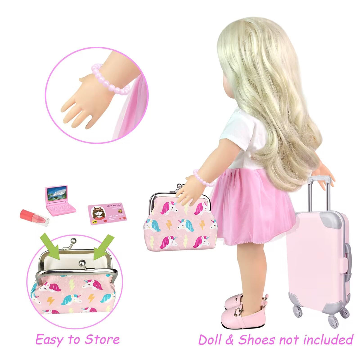 BNUZEIYI travel pillow for dolls enhances cozy nap-time storytelling