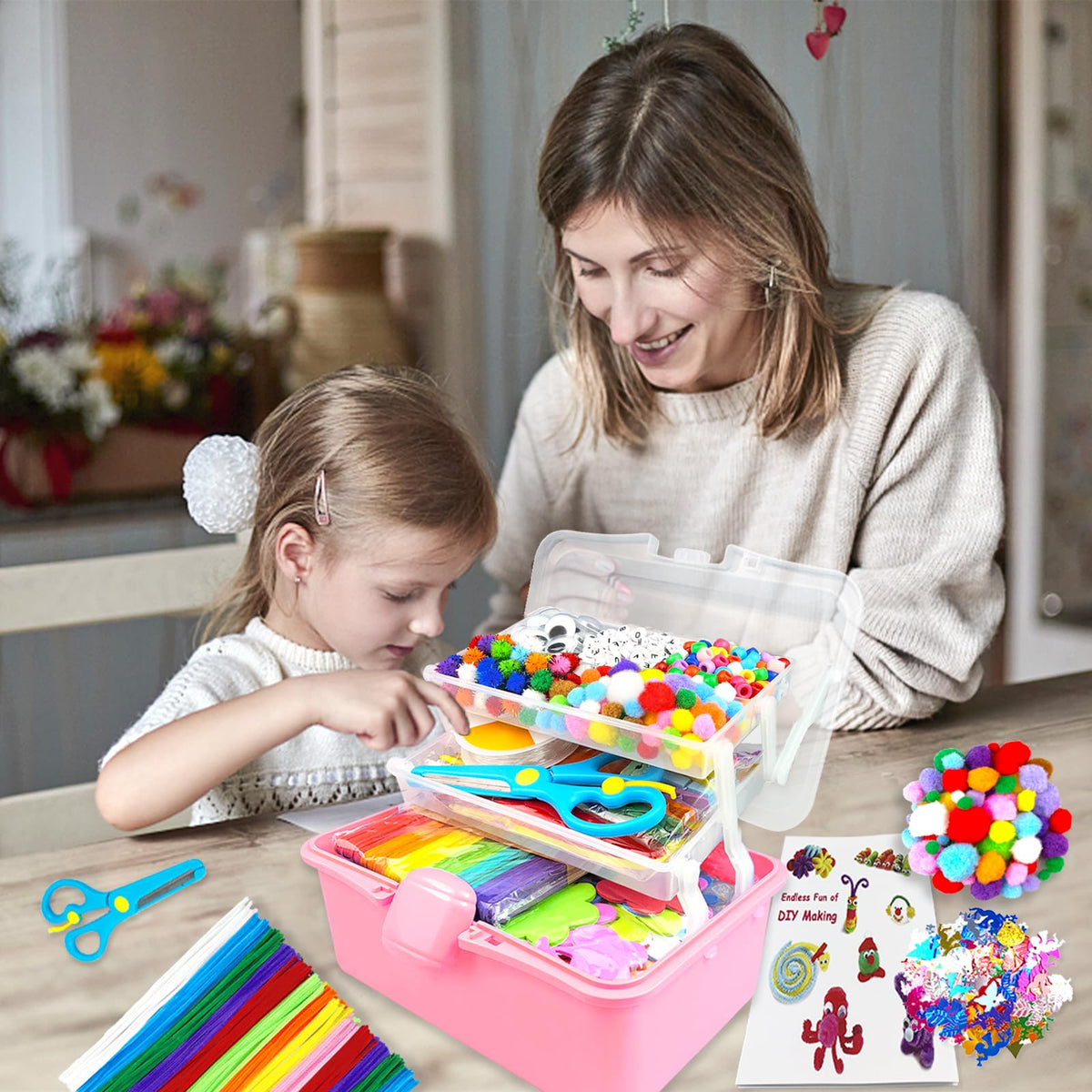 BNUZEIYI multicolor paper set for vibrant cards and classroom decorations.