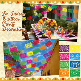 Boao durable plastic Mexican banners are lightweight and reusable