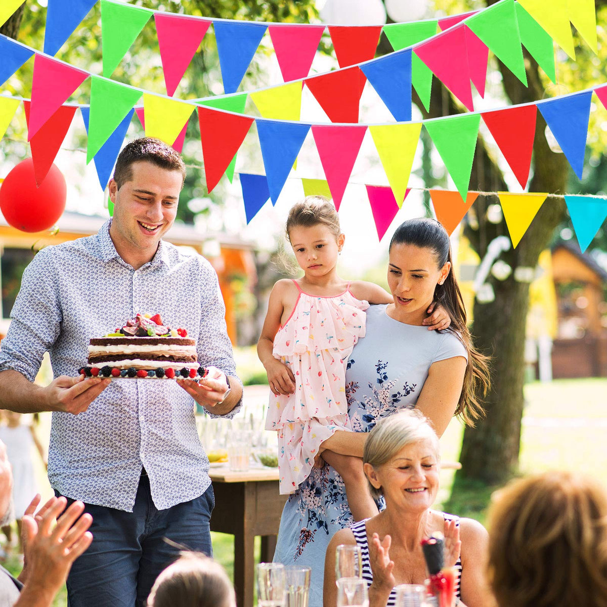 Boao easy to hang pennant banner decor for any venue
