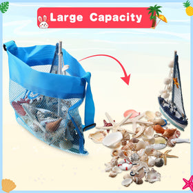 Boao foldable seashell bag fits in purse or backpack for travel