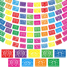 Boao Mexican party banner 8-pack with vibrant colors for fiesta backdrop