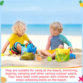 Boao durable Oxford mesh material supports beach treasures securely