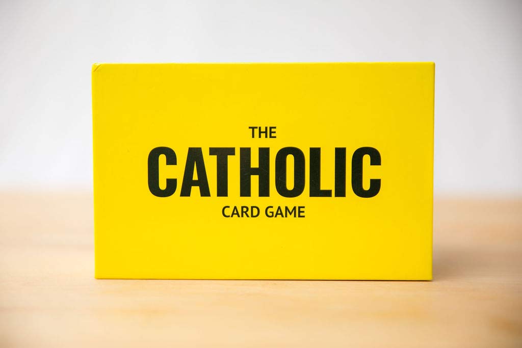The Catholic Card Game base deck with 400 cards for group play.