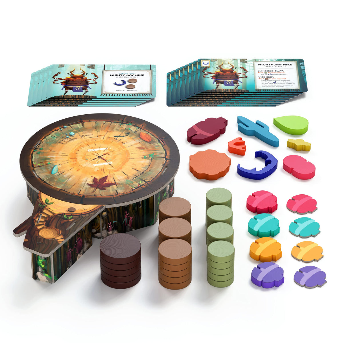 Board Game Tables.com Allplay Kabuto Sumo packaging and components ready to play