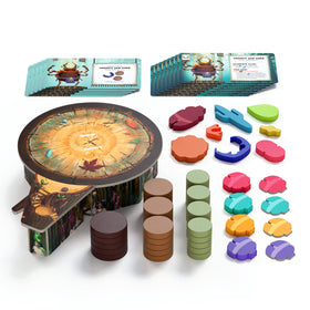 Board Game Tables.com Allplay Kabuto Sumo packaging and components ready to play