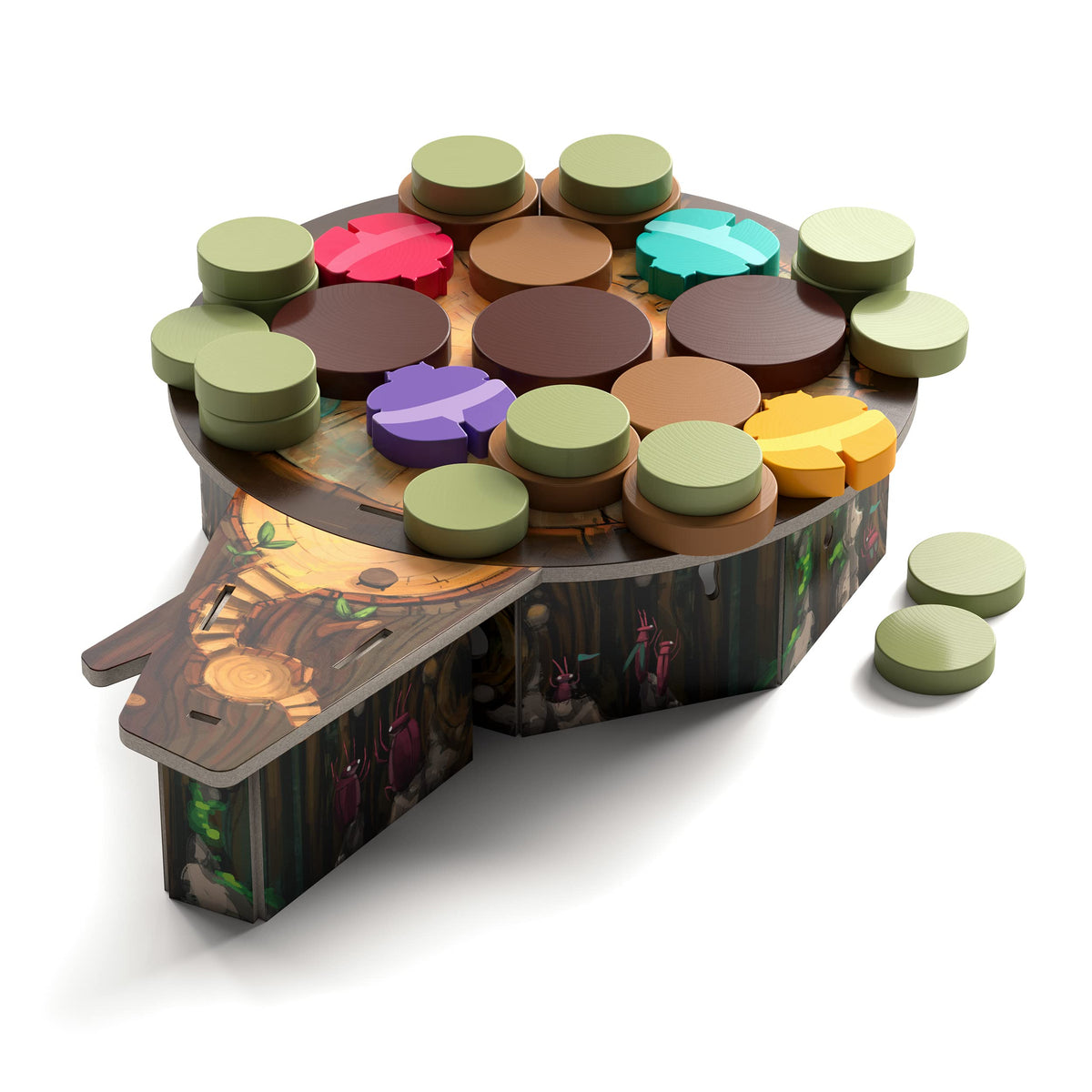 Board Game Tables.com Allplay Kabuto Sumo fast rounds make game nights breezy