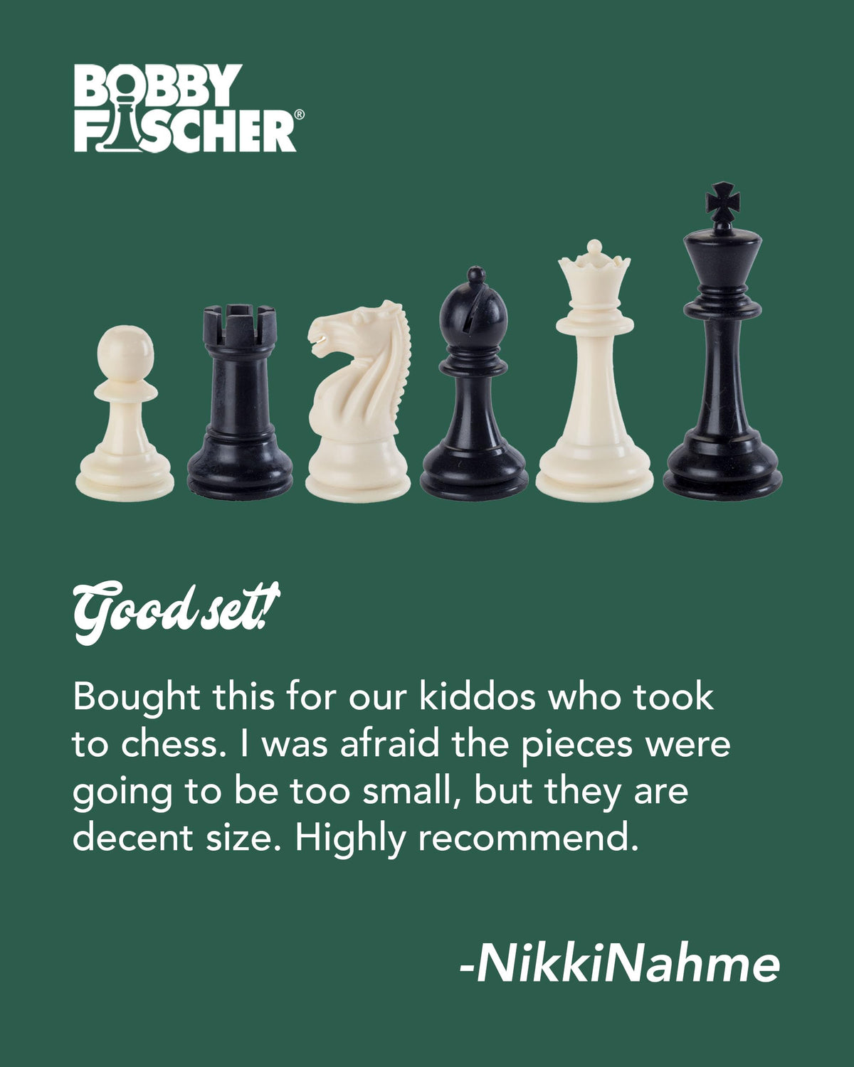 Bobby Fischer educational packaging highlights STEM learning