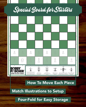 Bobby Fischer extra queens included for flexible game setups
