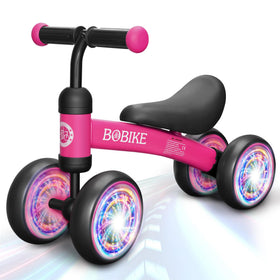 Bobike Baby Balance Bike front view showing sturdy frame for safe beginner rides