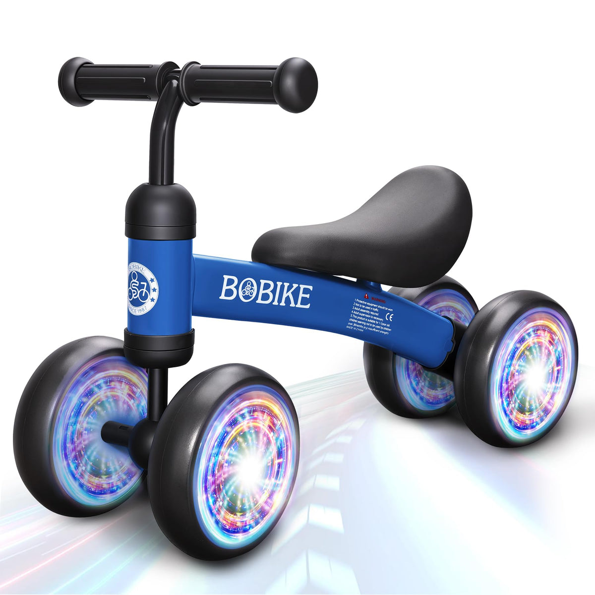 Bobike baby balance bike toy side view for early balance practice.