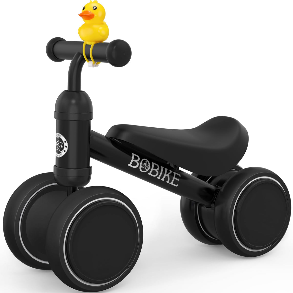 Bobike baby balance bike toy front view showing sturdy frame for toddlers