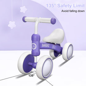 Bobike balance bike demonstrates 135-degree steering limit for controlled turns