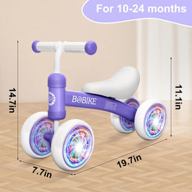 Bobike balance bike in indoor-outdoor setting illustrating versatile play use